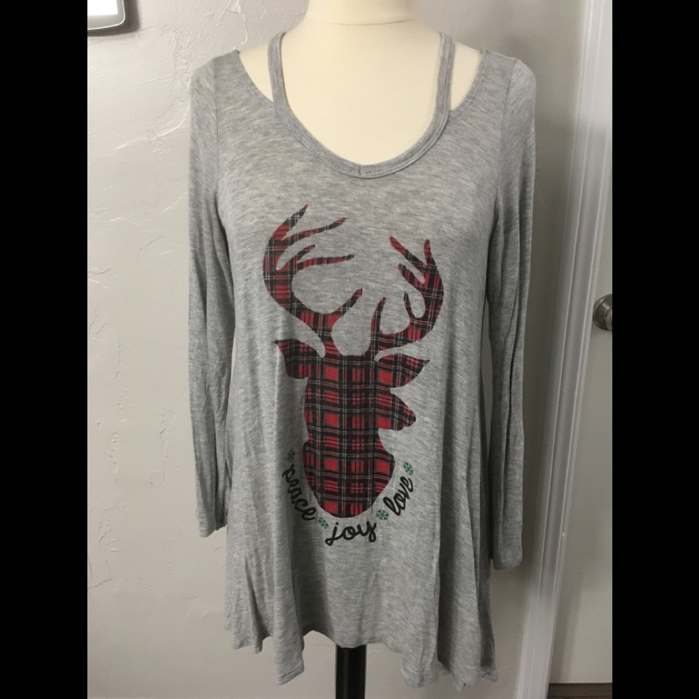 Zutter Peace, Love, Joy long sleeved tee